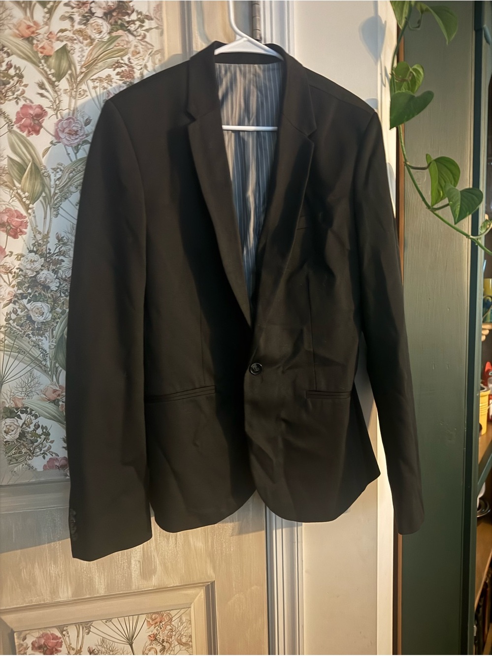 Zara Black Single-Button Sport Coat